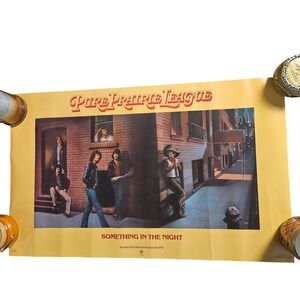 Pure Prairie League Something in the Night Vintage 1981 Promo Album Poster 19x32